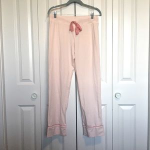 J.Crew Blush Pink Cotton Pajama Bottoms S